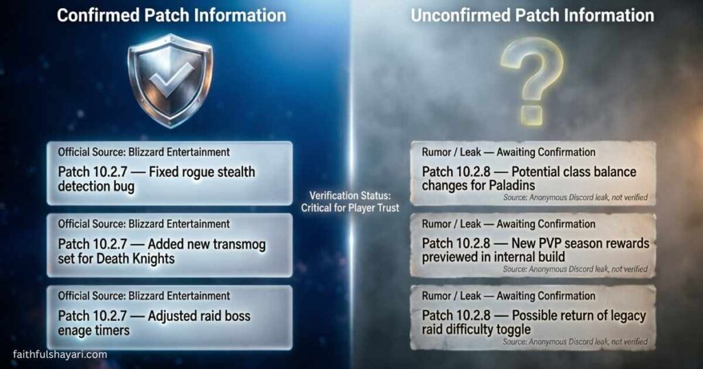 confirmed-vs-unconfirmed-patch-information