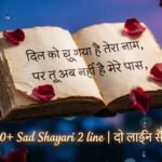 Best 120+ Sad Shayari 2 line | दो लाइन सैड शायरी