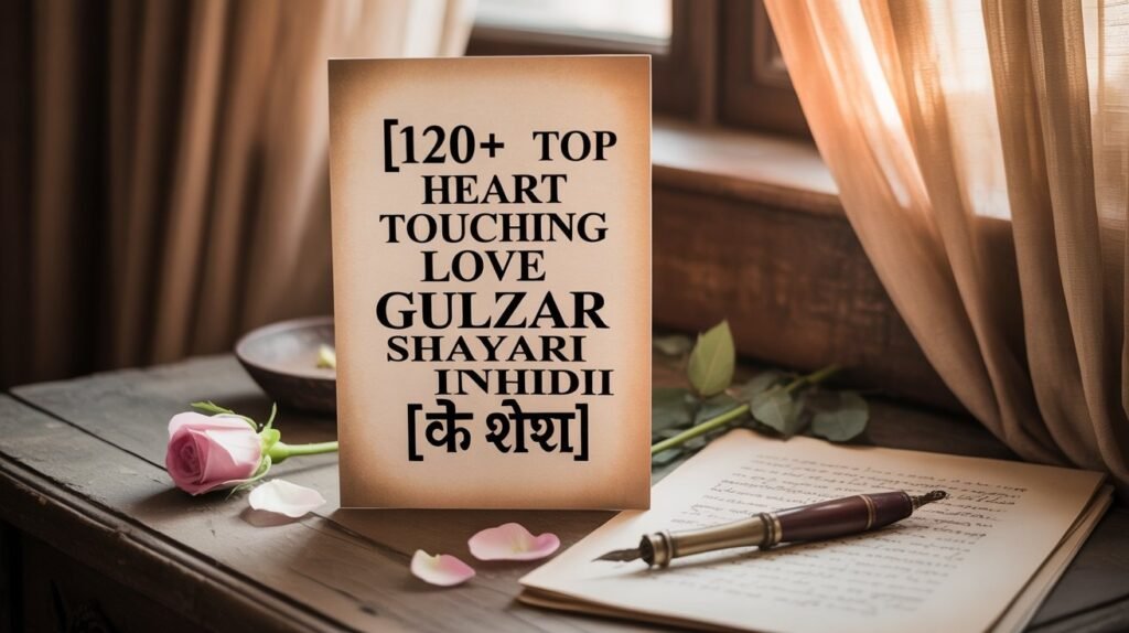 120+ Top Heart Touching Love Gulzar Shayari In Hindi | गुलज़ार के शेर