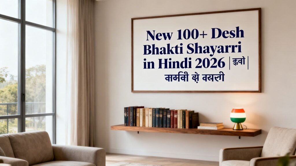 New 100+ Desh Bhakti Shayari in Hindi 2026 | देश भक्ति शायरी