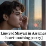 2 Line Sad Shayari in Assamese - Heart-Touching Poetry