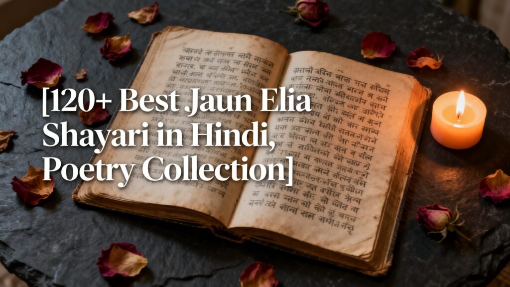 120+ Best Jaun Elia Shayari in Hindi,Poetry Collection