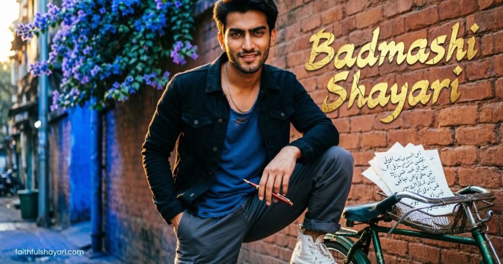 Bold attitude boy for Badmashi Shayari