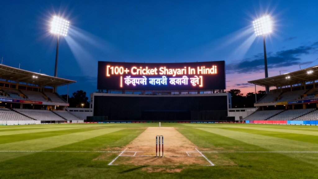 100+ Cricket Shayari In Hindi | क्रिकेट लवर शायरी हिंदी मे