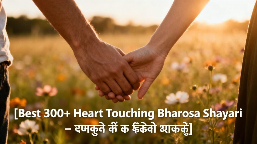 Best 300+ Heart Touching Bharosa Shayari – भरोसे की सच्ची बातें