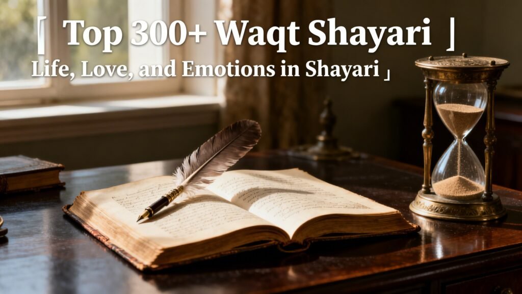 Top 300+ Waqt Shayari | Life, Love, and Emotions in Shayari