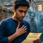 A lonely person with shadowy figures behind, symbolizing selfish people.