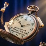 Clock symbolizing time and emotions in shayari.