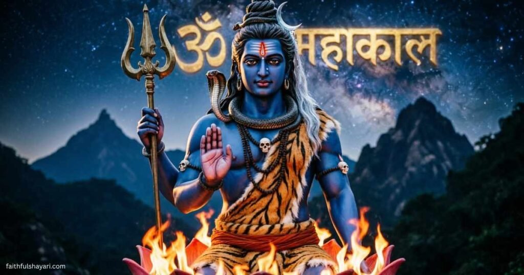 Lord Shiva (Mahakal) devotional image symbolizing power, faith, and spirituality.