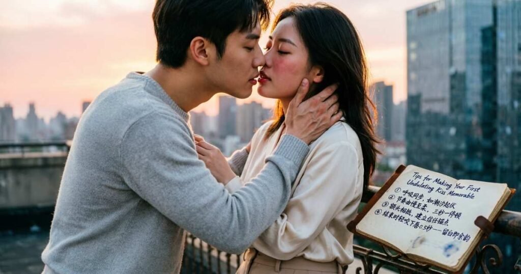 tips-for-making-your-first-undulating-kiss-memorable