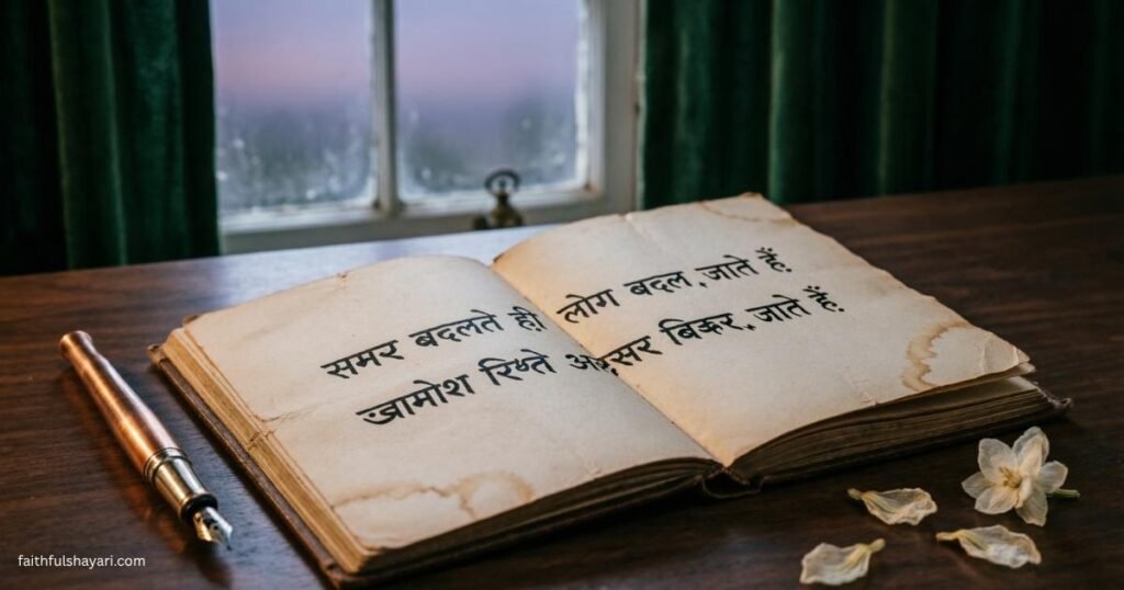 waqt-khamoshi-shayari