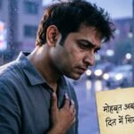 Emotional Sad Shayari image with a sad and heartfelt mood.