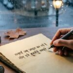 Emotional Shayari theme showing deep feelings and sadness.